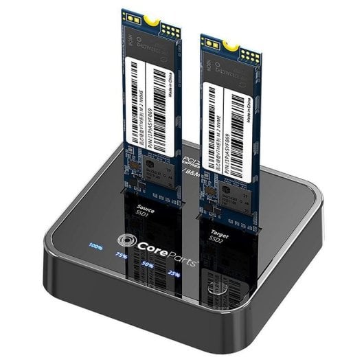 Base di connessione CoreParts MS-CLONER-NVME SSD M.2 USB 3.2 Gen 2 10 Gbit/s