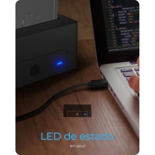 Base HDD ICY BOX IB-1121-U3 SATA USB 3.2 Gen1 2.5/3.5" Nero