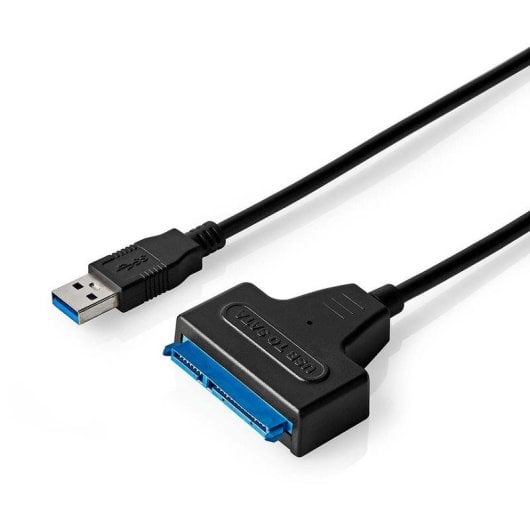 Adattatore USB-A Nedis CCGB75100BK05 SATA 22-Pin 0,3 m Nero Plug&Play
