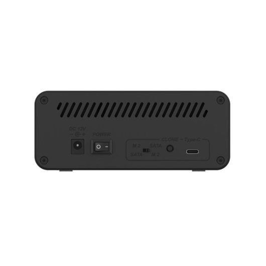 Base di connessione ICY BOX IB-2914MSCL-C31 SATA M.2/2.5/3.5 USB-C 10 Gbps Alluminio Nero