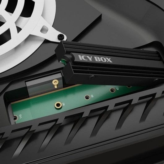 Dissipatore SSD ICY BOX IB-M2HS-PS5 Alluminio Compatibile PS5 e PC