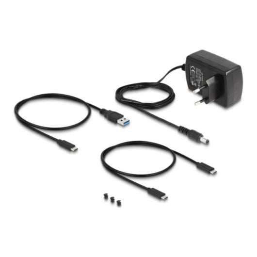 Base di connessione DeLock 64252 USB-C Clone NVMe M.2 SSD SATA 2,5"/3,5"