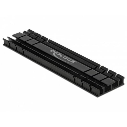 Disipateur M.2 DeLock 18286 aluminium noir 100 mm SSD thermique plat