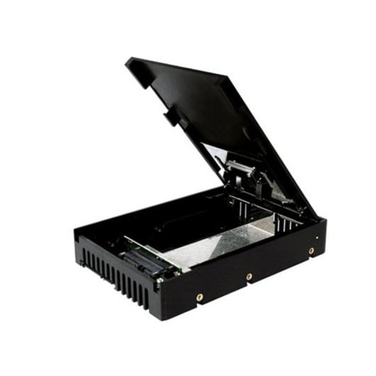 Box disco rigido Icy Dock MB882SP-1S-1B SATA 2.5" in 3.5" plastica nera