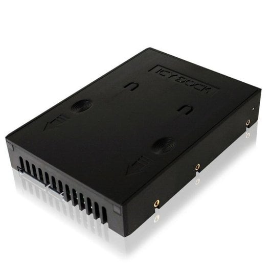 Box disco rigido Icy Dock MB882SP-1S-1B SATA 2.5" in 3.5" plastica nera
