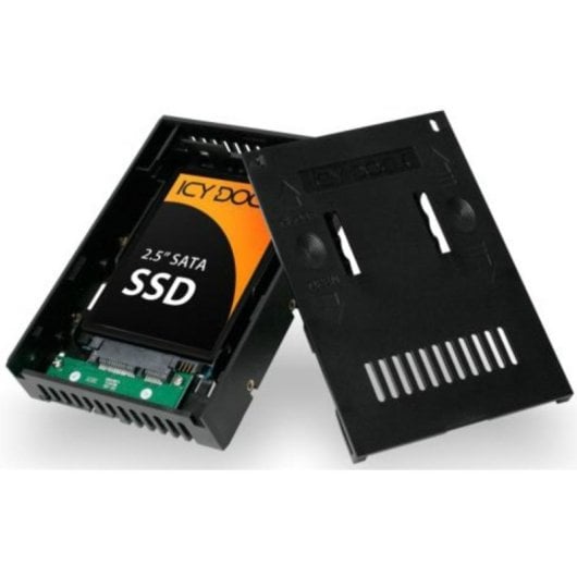 Box PC ICY DOCK MB882SP-1S-2B 3.5" Plastica Nero Adattatore SATA 2.5"/3.5"