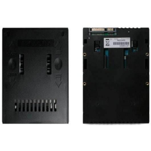 Box PC ICY DOCK MB882SP-1S-2B 3.5" Plastica Nero Adattatore SATA 2.5"/3.5"