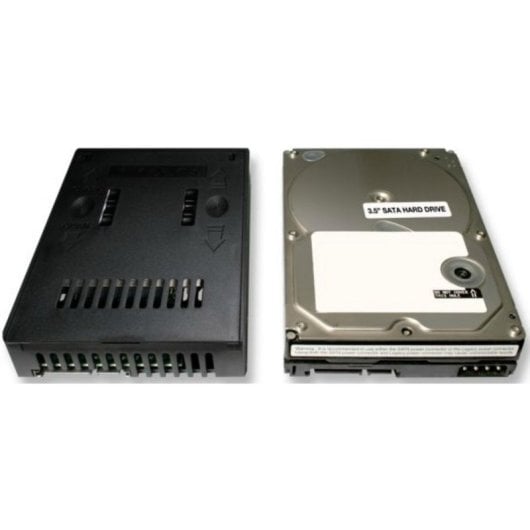 Box PC ICY DOCK MB882SP-1S-2B 3.5" Plastica Nero Adattatore SATA 2.5"/3.5"
