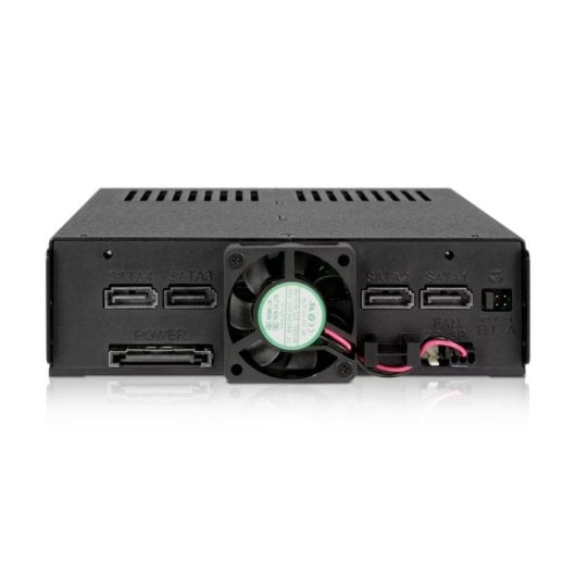 Unità disco multipla ICY DOCK MB324SP-B SATA/SAS 4 alloggiamenti con ventola