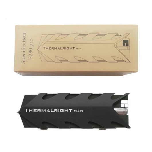 Dissipateur thermique Thermalright TR-M22280PRO Aluminium SSD M.2 2280 Gris Argent