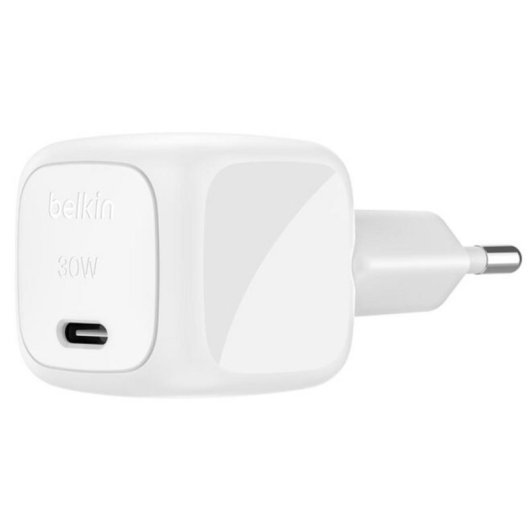 Caricatore USB-C Belkin WCA008KQ1MWH-B6 30 W Power Delivery PPS Bianco + Cavo 1 m