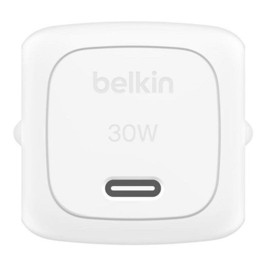 Caricatore USB-C Belkin WCA008KQ1MWH-B6 30 W Power Delivery PPS Bianco + Cavo 1 m