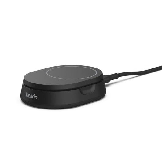 Carregador Belkin BoostCharge Pro WIA008VFBK Qi2 15W Dobrável Preto com Adaptador USB-C