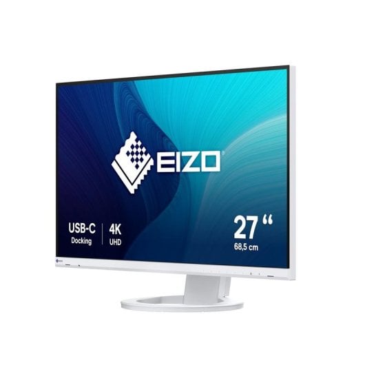 Monitor Eizo FlexScan EV2740S 27" UltraHD 4K 60Hz IPS Bianco 6ms USB-C