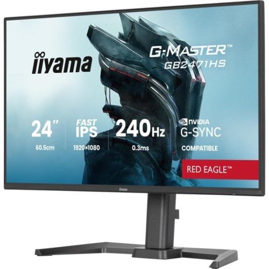 Monitor Iiyama G-MASTER GB2471HS-B1 23.8" FullHD 240Hz Fast IPS HDR10 G-SYNC