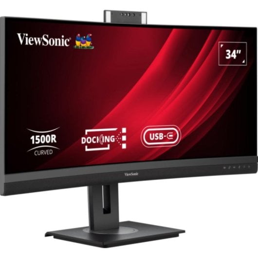 Écran PC Viewsonic VG3457CV 34" UltraWide Quad HD 100Hz VA incurvé Webcam intégrée
