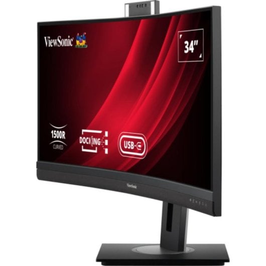 Écran PC Viewsonic VG3457CV 34" UltraWide Quad HD 100Hz VA incurvé Webcam intégrée
