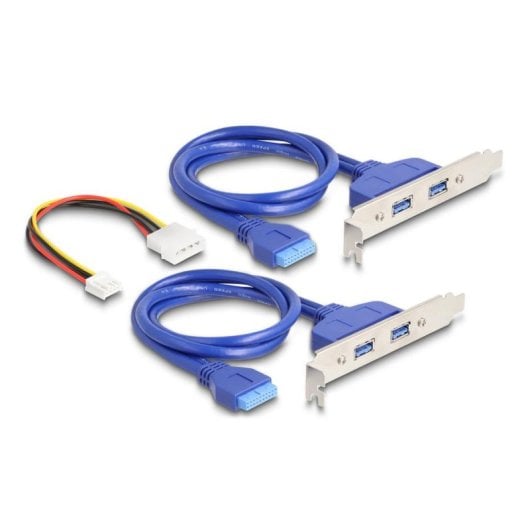 Adattatore DeLock 61066 M.2 B+M 4x USB 3.2 Gen 1 5Gbps