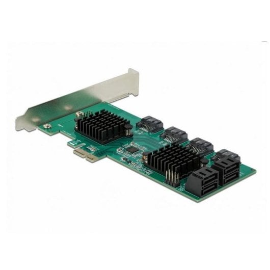 Scheda Controller DeLock 90072 PCI Express x1 8 Porte SATA 6 Gbps Profilo Basso
