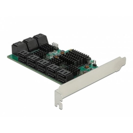 Netzwerkkarte DeLock 90073 PCI Express x4 6 Gbit/s 16 SATA-Ports S.M.A.R.T. TRIM