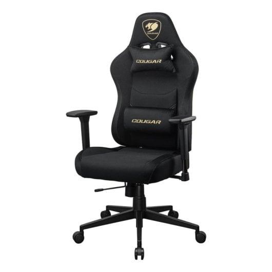 Sedia gaming Cougar Pryme nero oro 3D braccioli regolabili 120 kg