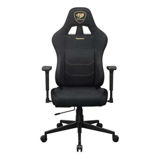 Sedia gaming Cougar Pryme nero oro 3D braccioli regolabili 120 kg