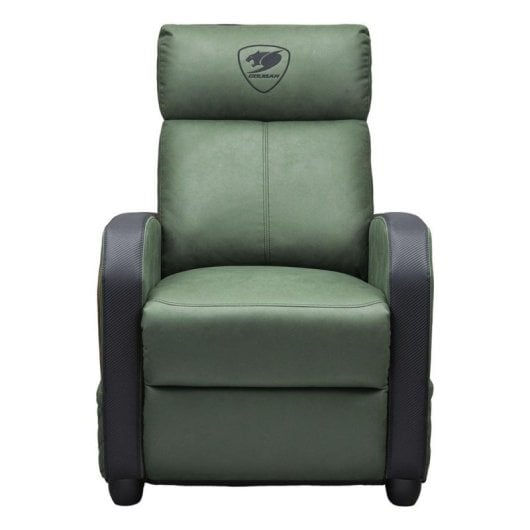 Poltrona gaming Cougar Ranger Elite Army nero verde acciaio imbottita reclinabile