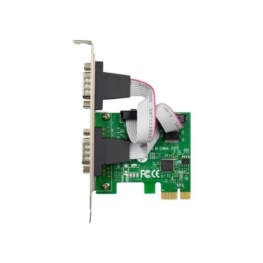 Tarjeta de interfaz MicroConnect MC-PCIE-MCS2S PCIe 2 puertos serie RS-232
