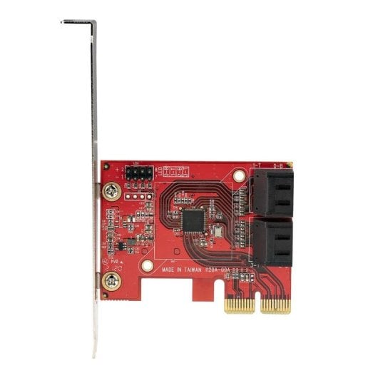 Tarjeta de Expansión StarTech PCIe 4 Puertos SATA III 6 Gbps ASM1164 Sin RAID Perfil Bajo/Completo