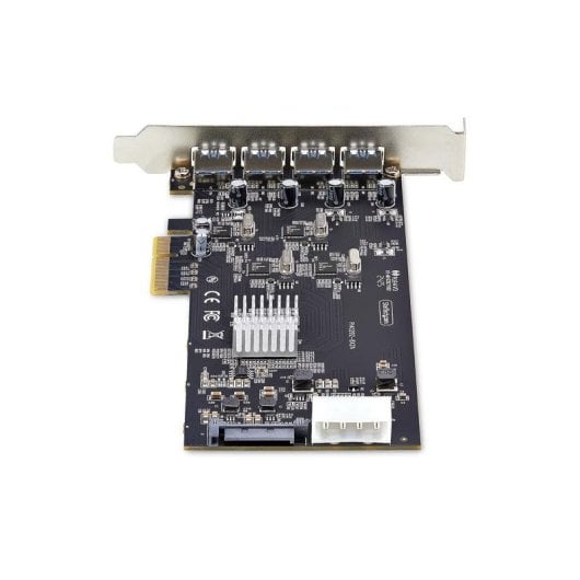 Placa PCI Express StarTech.com P5Q4A-USB-CARD 4x USB-A 5Gbps Controladores Independentes