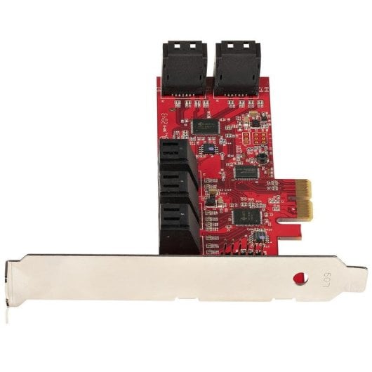 Tarjeta de Interface StarTech 10P6G-PCIE-SATA-CARD PCI Express SATA III 6Gbps 10 Portas Interno