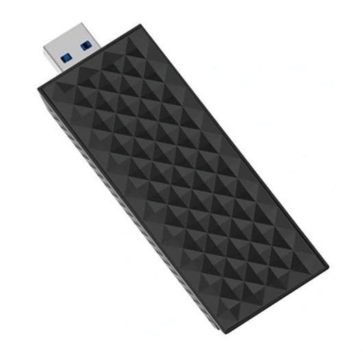 Tarjeta de Rede Netgear A9000 USB 3.0 Wi-Fi 7 Tri-Band WPA3 Alta Velocidade