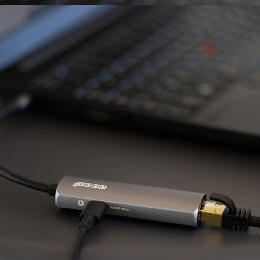Adaptateur réseau INOVU INADPETHC USB-C 3.1 Power Delivery Gigabit Ethernet
