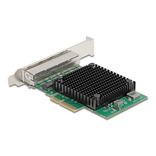 Tarjeta di Rete DeLock 88601 PCI Express x4 2.5GbE 4 Porte RJ45 Low Profile