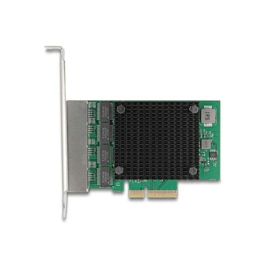 Tarjeta di Rete DeLock 88601 PCI Express x4 2.5GbE 4 Porte RJ45 Low Profile