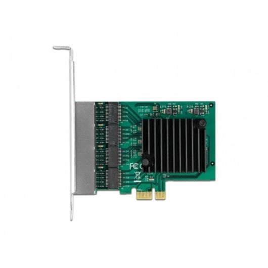 Tarjeta di Rete DeLock 89025 PCI Express 4 Porte Gigabit LAN Low Profile