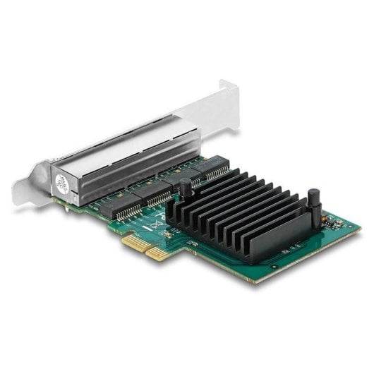 Tarjeta di Rete DeLock 89025 PCI Express 4 Porte Gigabit LAN Low Profile