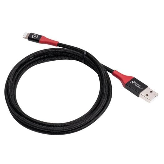 Cable Lightning MicroConnect MC-ALIGHTNING-SC 1,5 m carga rápida bloqueo datos negro