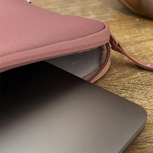 Funda Mw MW-410179 Basics ²Life 14" Rosa/Weiß Schutzhülle Memoryschaum