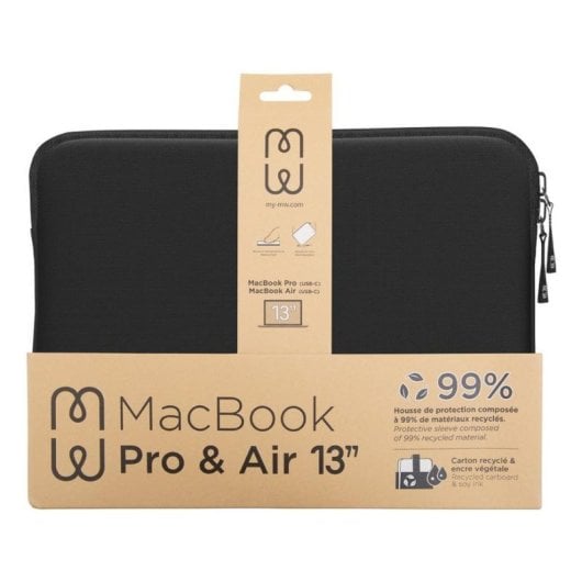 Funda Mw MW-410141 Basics ²Life 14" Schwarz/Weiß für MacBook Pro viscoelastisch