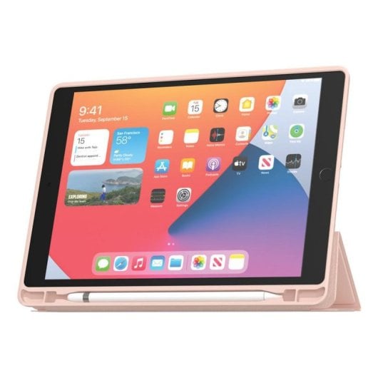 Funda tablette Mw MW-300111 Rose Folio iPad Pro 11" M4 support Pencil