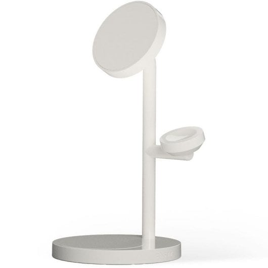 Station de charge CASYX CHRG-TB3-A1-002 3-en-1 Qi2 15 W Gris Astral