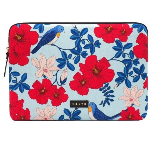 Housse pour ordinateur portable CASYX SLVS-000003 13 pouces motif floral