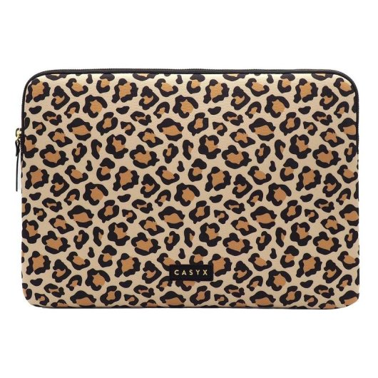 Housse PC portable CASYX SLVS-000004 13" Léopard de sable Protection élégante