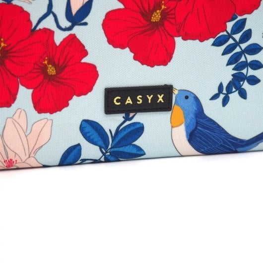 Housse pour ordinateur portable CASYX SLVB-000003 Floral de printemps 15 pouces