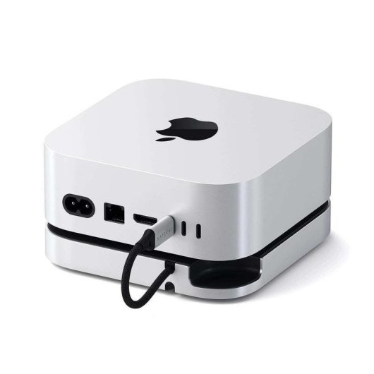 Base per portatile Satechi ST-GNMMES USB-C Lettore SD SSD NVMe Argento