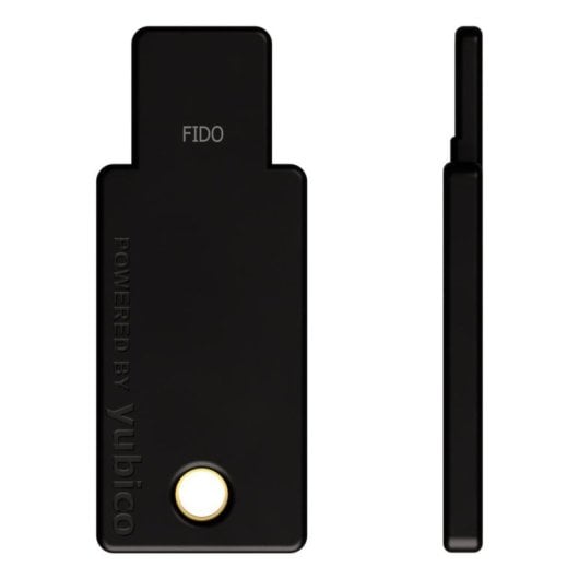Autenticador de hardware Yubico B0BVNPWPCN USB-A NFC Preto proteção FIDO2/IP68