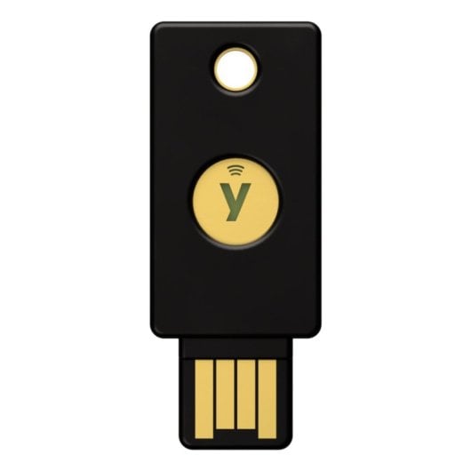 Autenticador de hardware Yubico B0BVNPWPCN USB-A NFC Preto proteção FIDO2/IP68