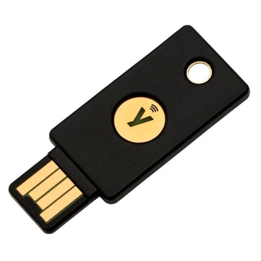 Control de Acceso Yubico YubiKey 5 NFC Llavero Multiusuario Sin Contraseña USB-NFC