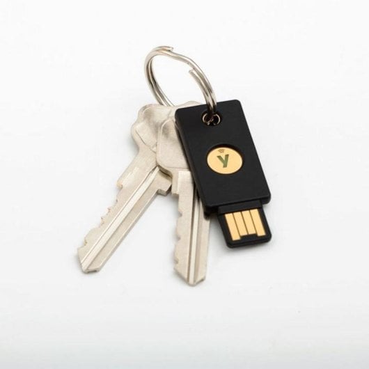 Control de Acceso Yubico YubiKey 5 NFC Llavero Multiusuario Sin Contraseña USB-NFC